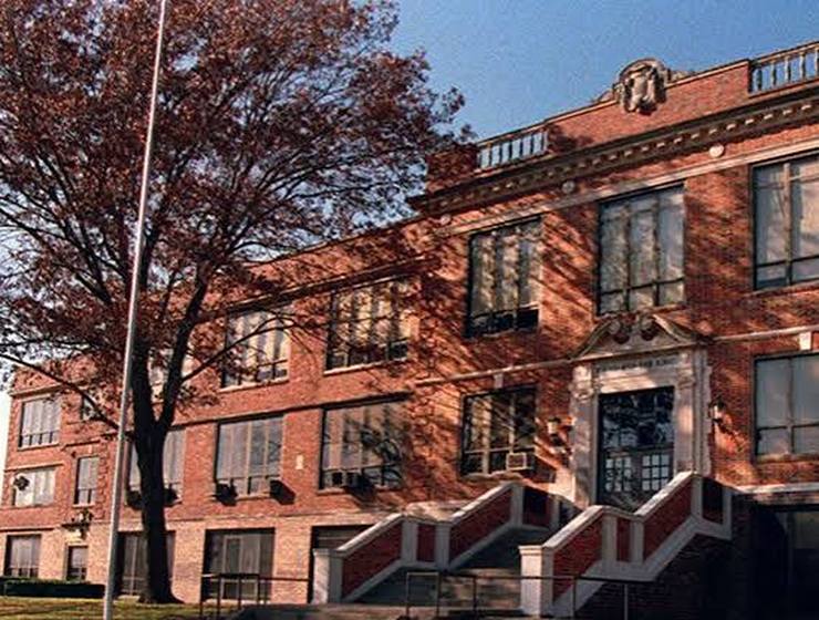 The Adamson building today, from Ninth Street.